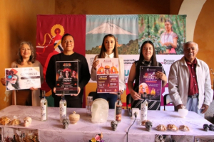 Desfile de calaveras Tecali de Herrera