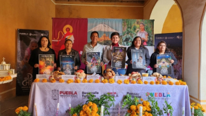 Celebración del día de muertos Tochimilco