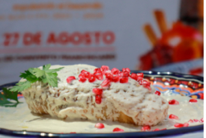 Celebración de Feria de Chile en Nogada en Calpan 2023