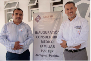 ISSSTEP, SNTE 51 y Ayuntamiento de Zaragoza re apertura de consultorio familiar