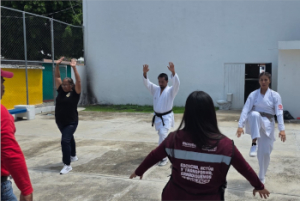 Taller de defensa personal – Santa María Xonacatepec