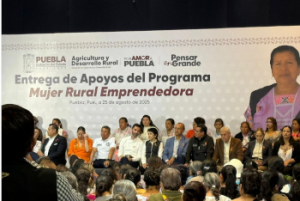 Entrega de apoyos del Programa Mujer Rural Emprendedora