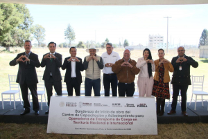 Centro de Capacitación para Operadores de Transporte de Carga en San Martín Texmelucan, Puebla.