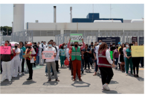 Participa ISSSTEP en Primer Simulacro Nacional 2023