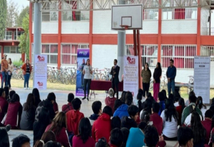 Acción deportiva con Majo Rodríguez