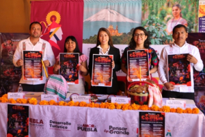 Paseo de las Calaveras 2025 en el municipio de Ajalpan