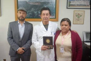 Reunión con el Instituto Nacional de Cardiología.