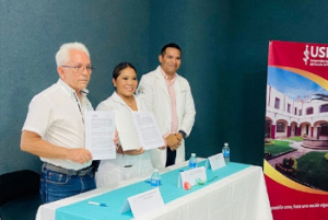 Firma USEP convenio de colaboración con Hospital Aqua Condesa de Acapulco