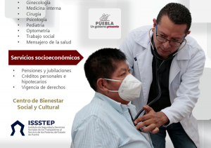 Invita ISSSTEP a jornada regional de Ajalpan