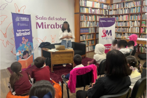Actividades en la Sala del Saber Mirabal.