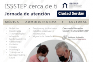 Con Jornada Regional, ISSSTEP fortalecerá atención en Ciudad Serdán