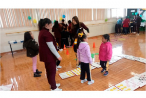 Organizan estudiantes del IEDEP feria de inteligencia en primera infancia