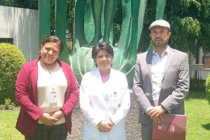 Reunión en el Instituto Nacional de Enfermedades Respiratorias “Ismael Cosío Villegas”