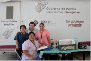 Logra ISSSTEP 518 atenciones en Izúcar de Matamoros