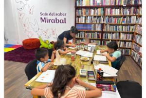 Actividades en la Sala del Saber Mirabal.